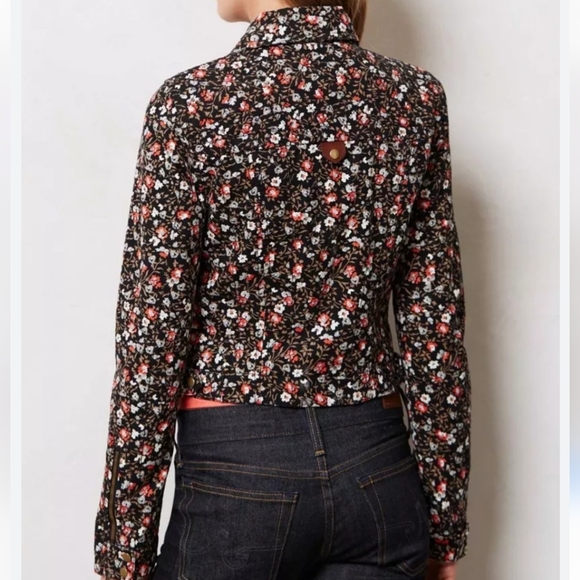 Anthropologie Hei Hei Floral Jacket. Shell 100% Cotton. - Picture 2 of 14